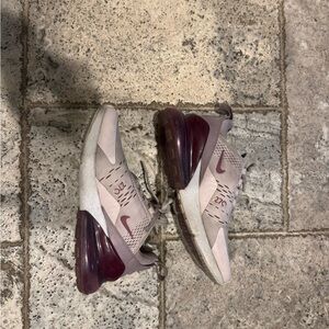 Nike Women's Air Max 270 Sneakers - Mauve and Plum